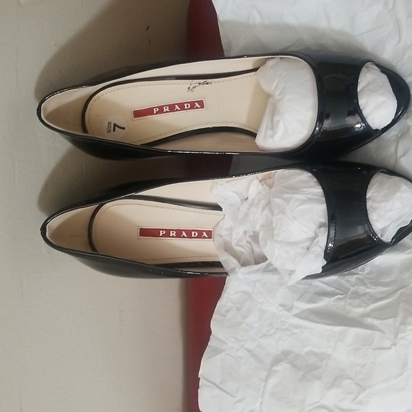Brand New Prada Wedges. Comes with box. - Picture 1 of 6